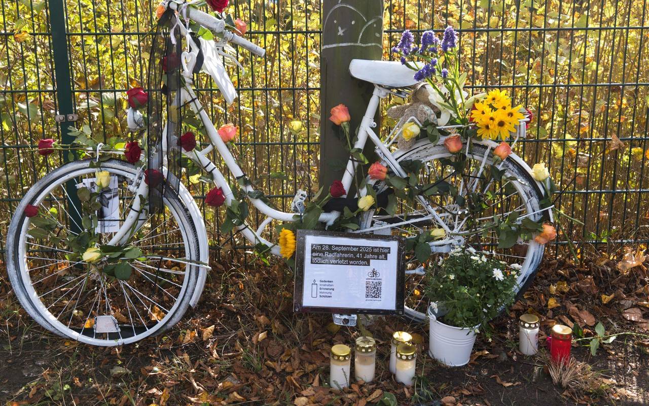 Mahnwache nach tödlichem Fahrradunfall