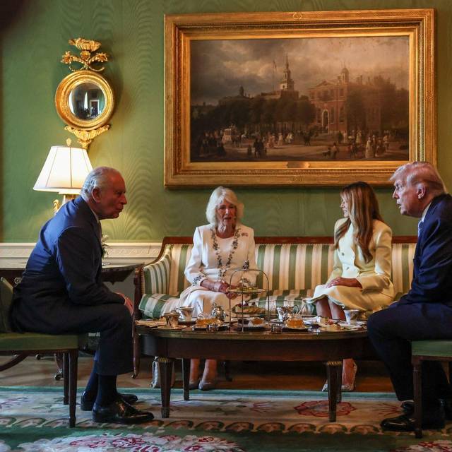 Britisches Königspaar zum Staatsbesuch in den USA