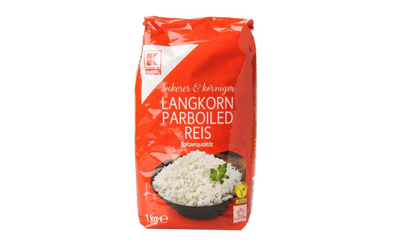 «K-Classic Langkorn Parboiled Reis» von Kaufland