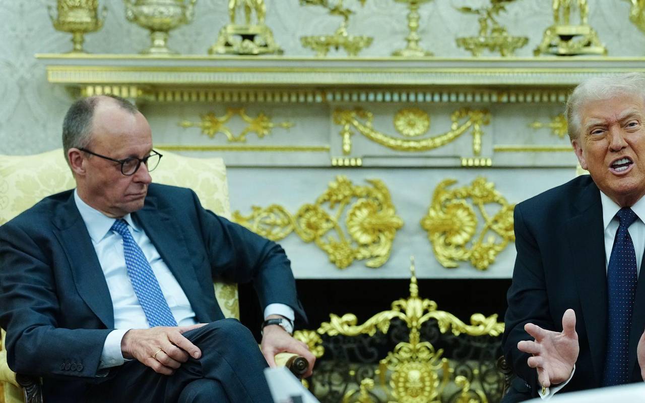 US-Präsident Trump empfängt Bundeskanzler Merz