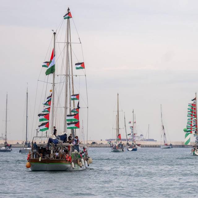 Nahostkonflikt - Gaza-Flotte in Barcelona