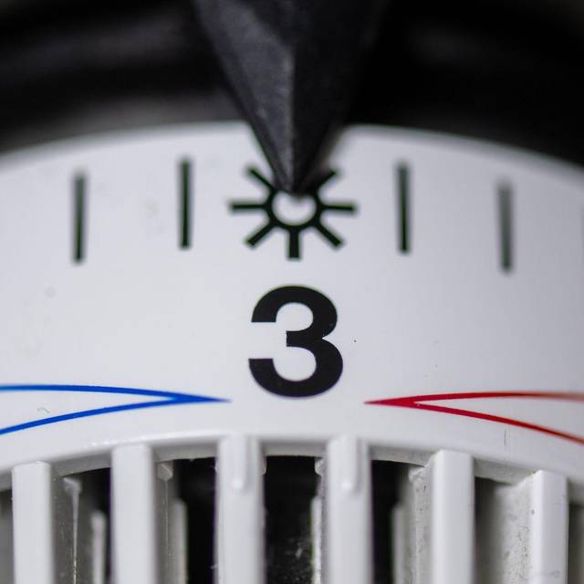 Thermostat einer Heizung