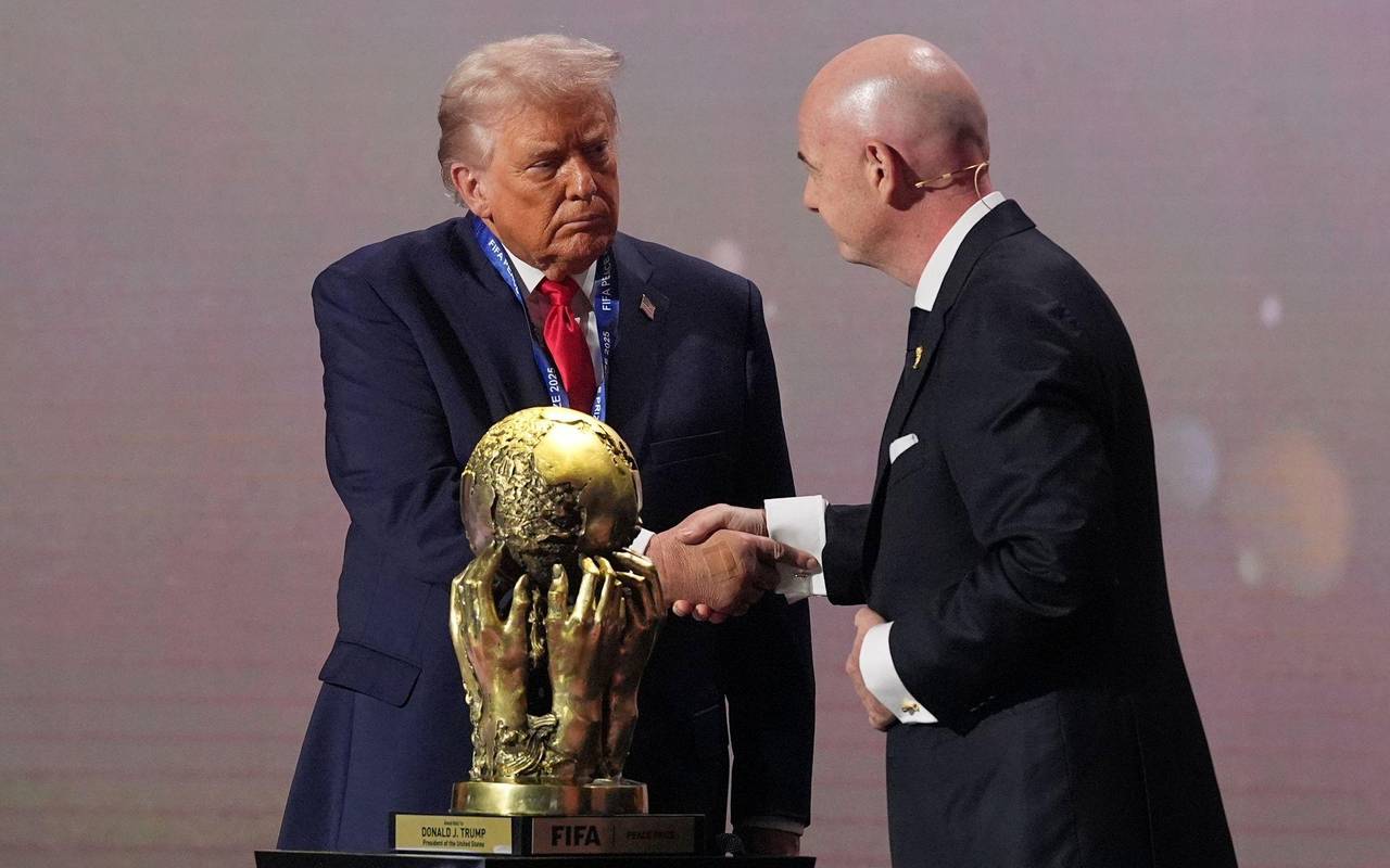 Donald Trump und Gianni Infantino