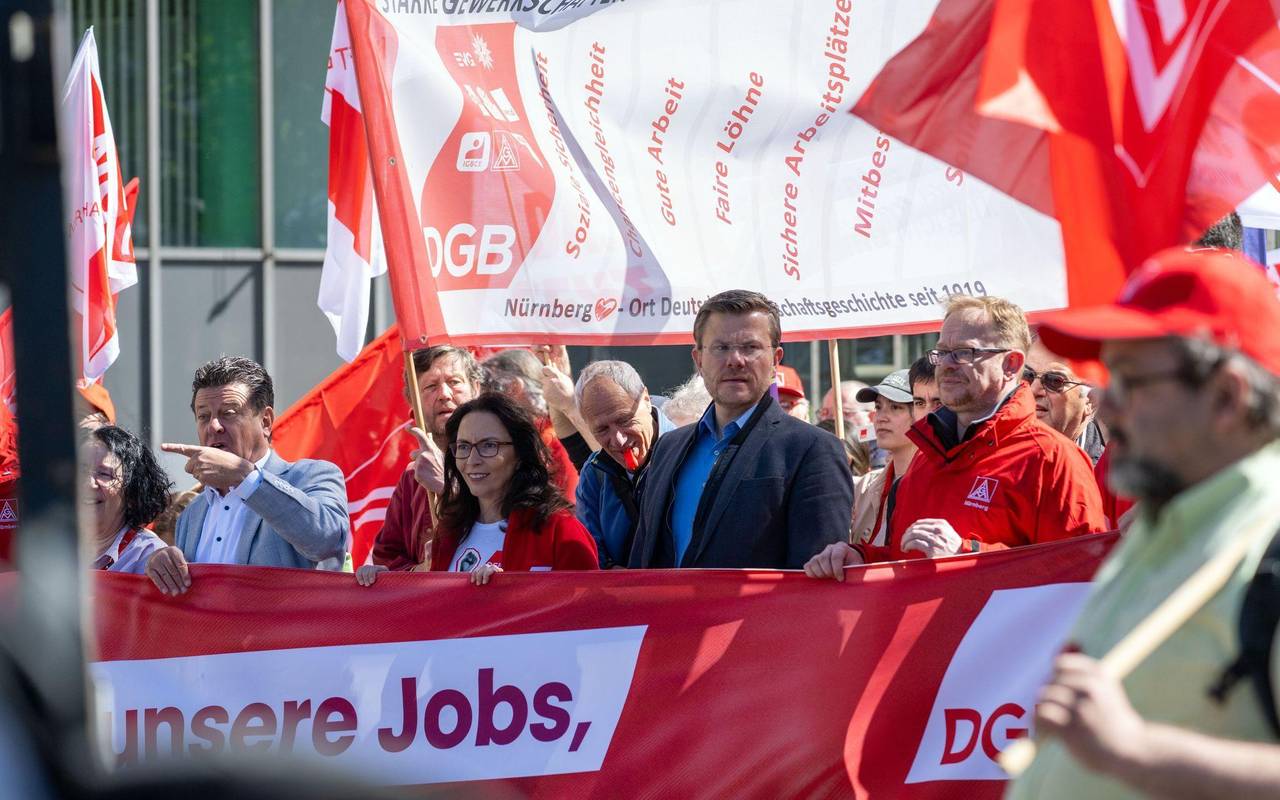 DGB-Kundgebung zum Tag der Arbeit – Nürnberg