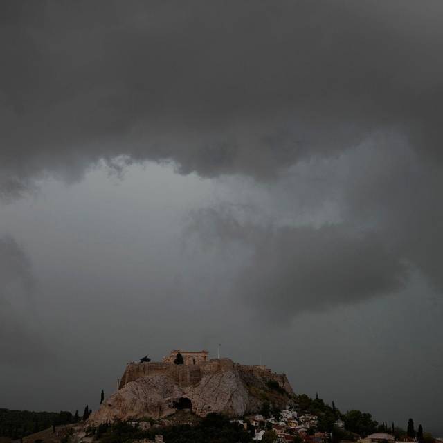 Unwetter in Griechenland