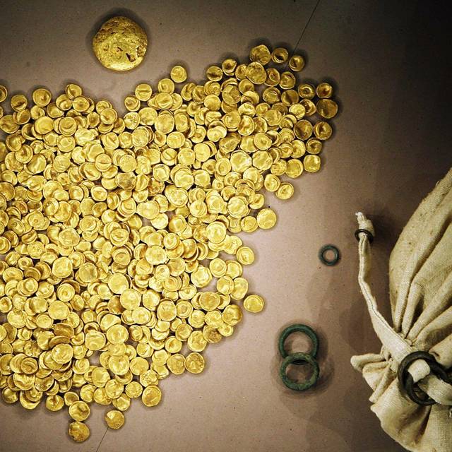 Goldschatz der Kelten aus Museum gestohlen