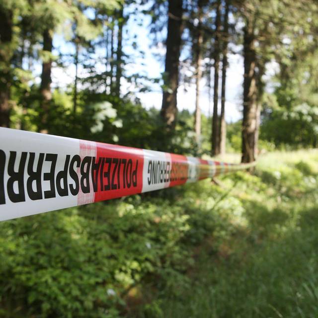 Polizeiabsperrung