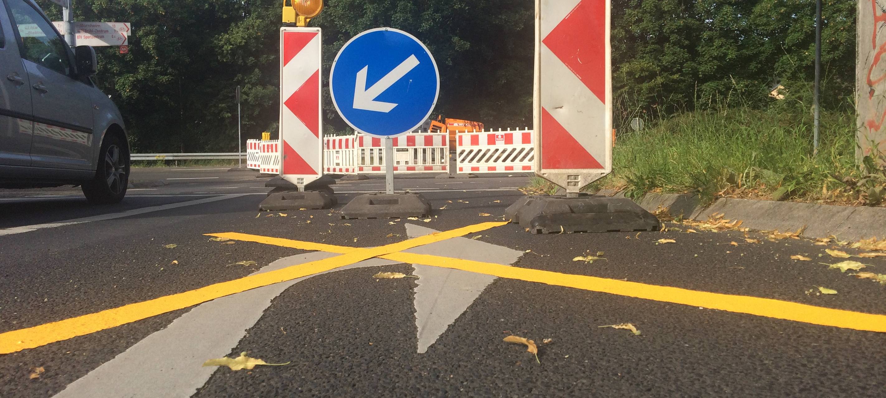 Die K44 in Erftstadt wird saniert