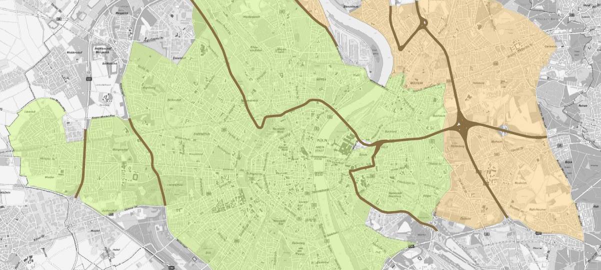 Erste Schilder für Ausweitung der Umweltzone