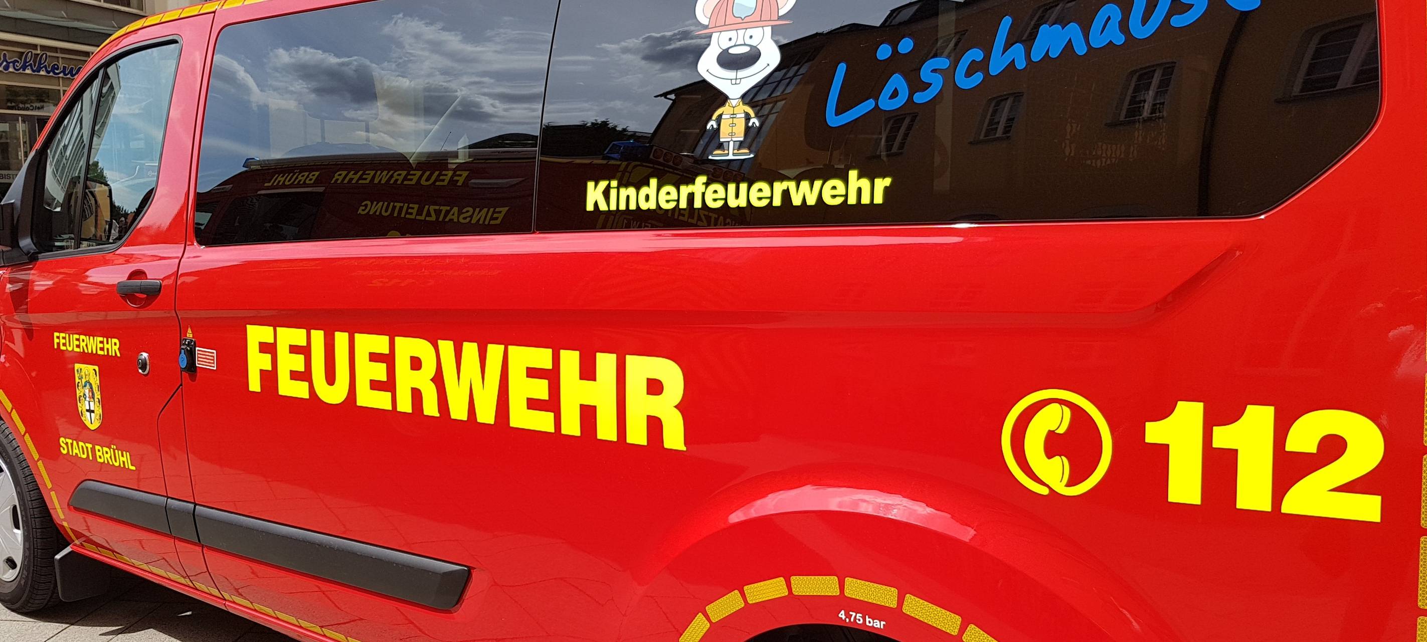 Brühl: Mannschaftswagen wird offiziell übergeben
