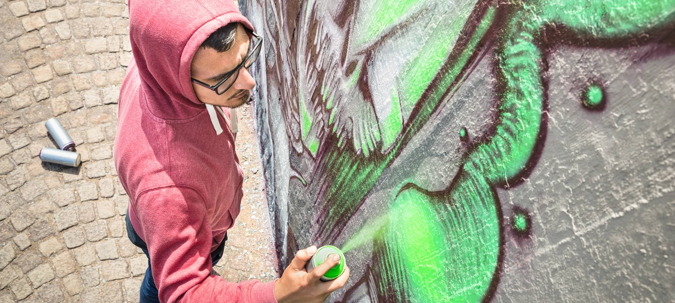 Polizei sucht Graffiti-Sprayer