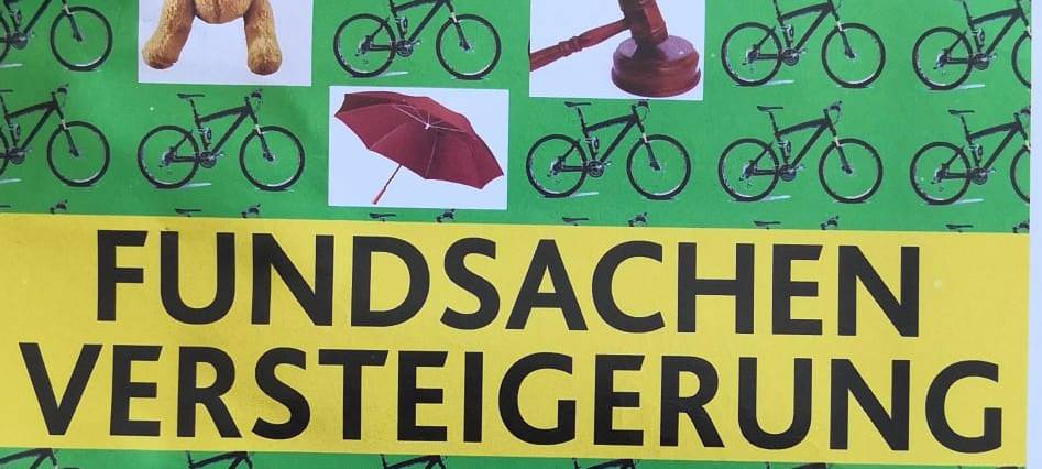 Fundsachen-Versteigerung in Wesseling