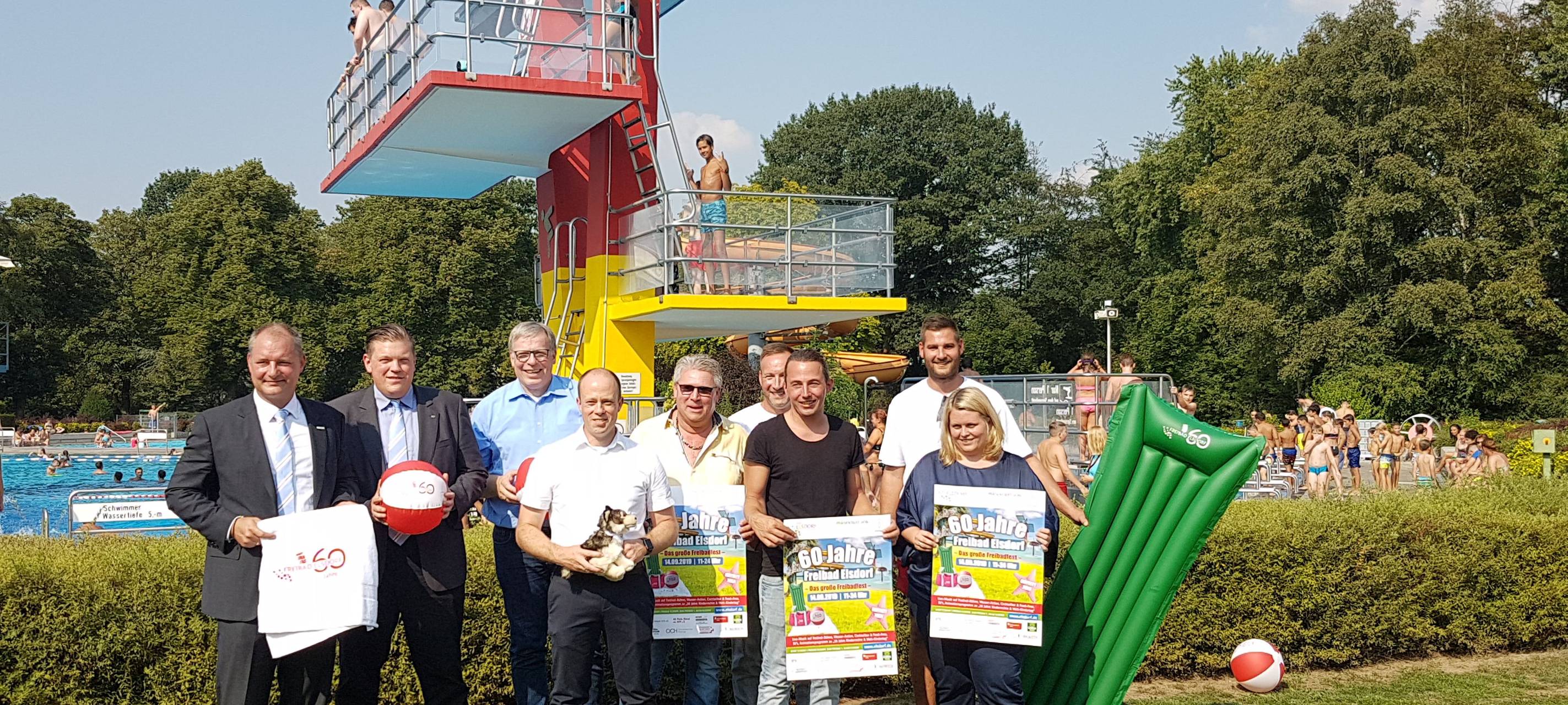 Freibad-Festival zum 60sten Geburtstag