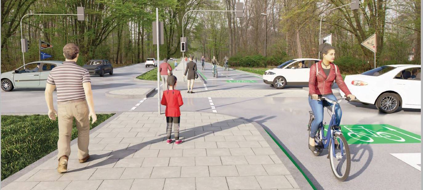 Radschnellweg einen kleinen Schritt weiter