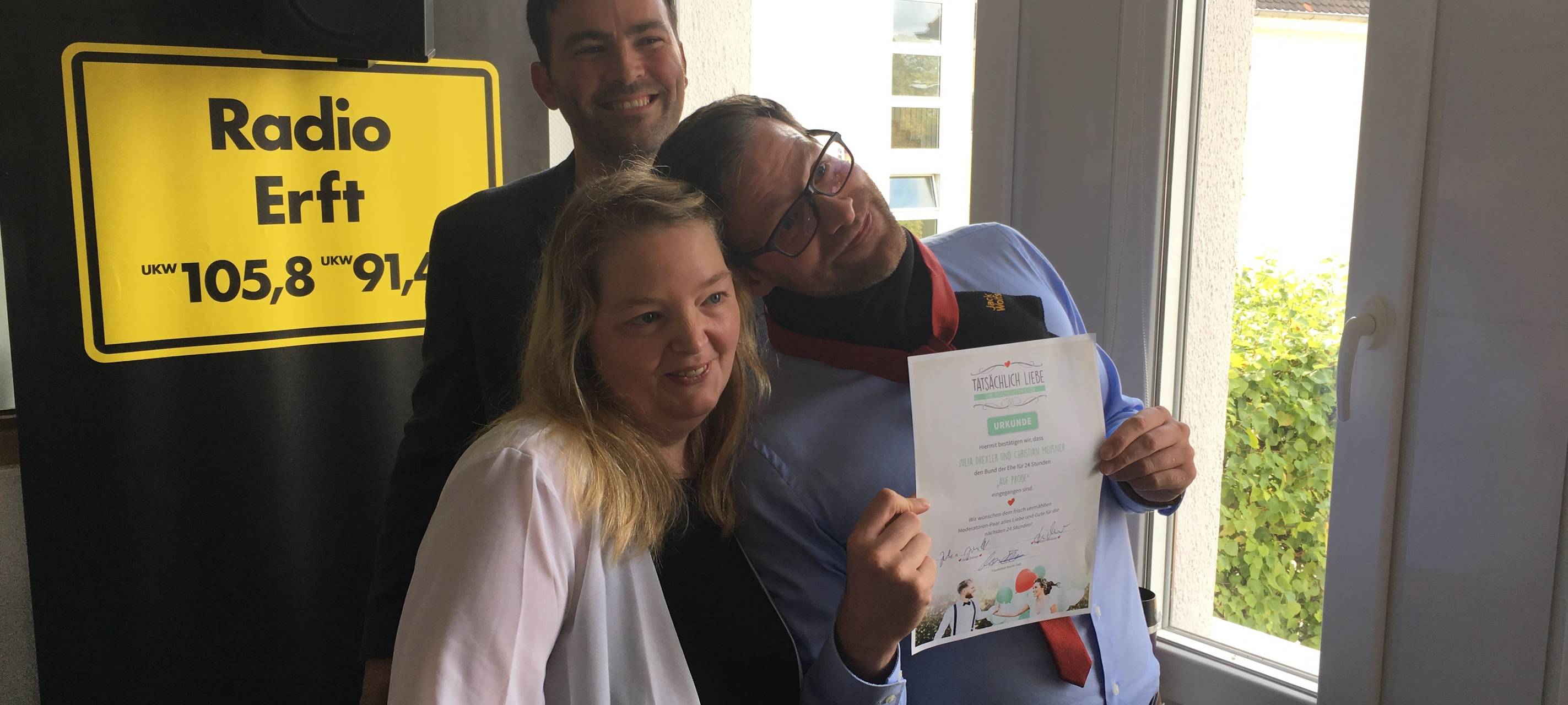 Julia und Christian heiraten