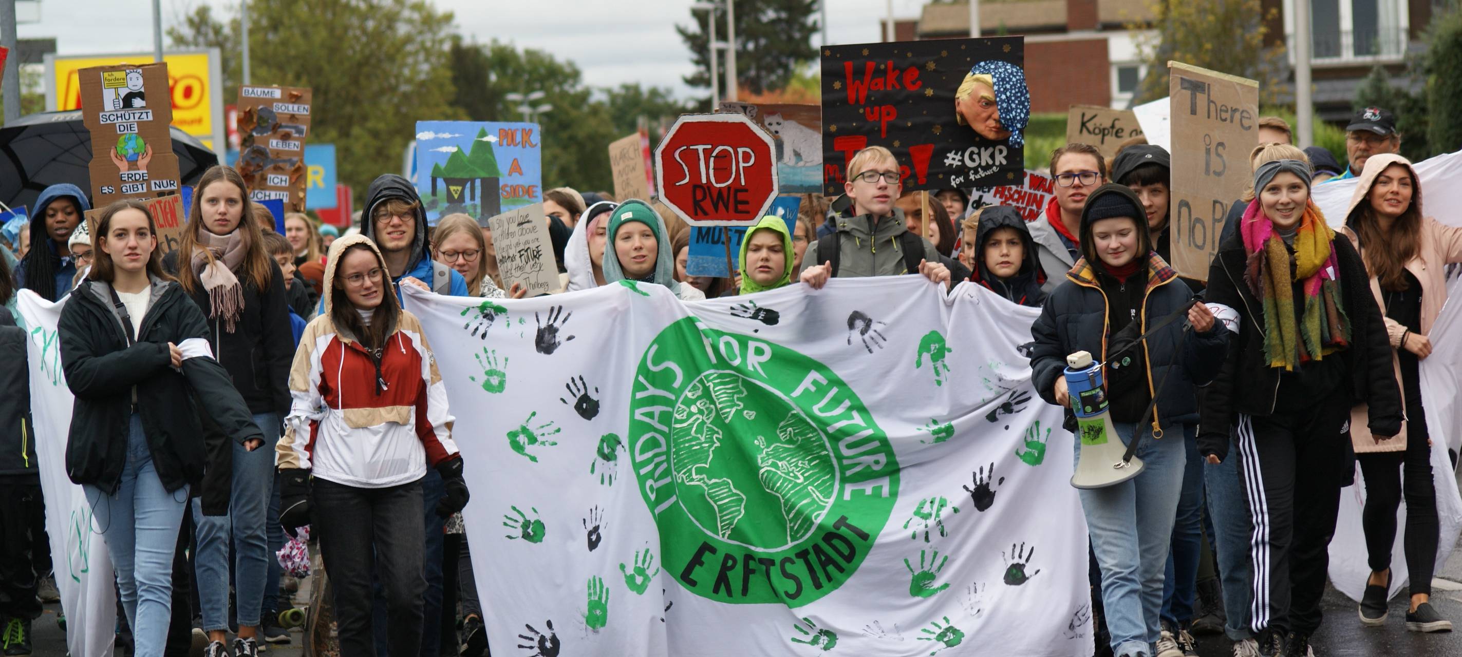 Erstmals Fridays-for-Future in Erftstadt