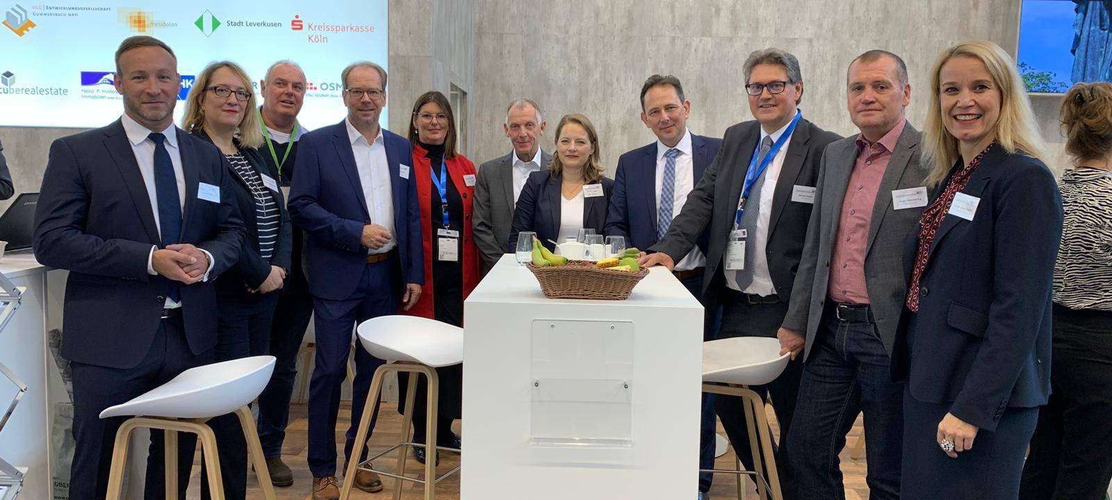 Werbung in eigener Sache auf der EXPO REAL