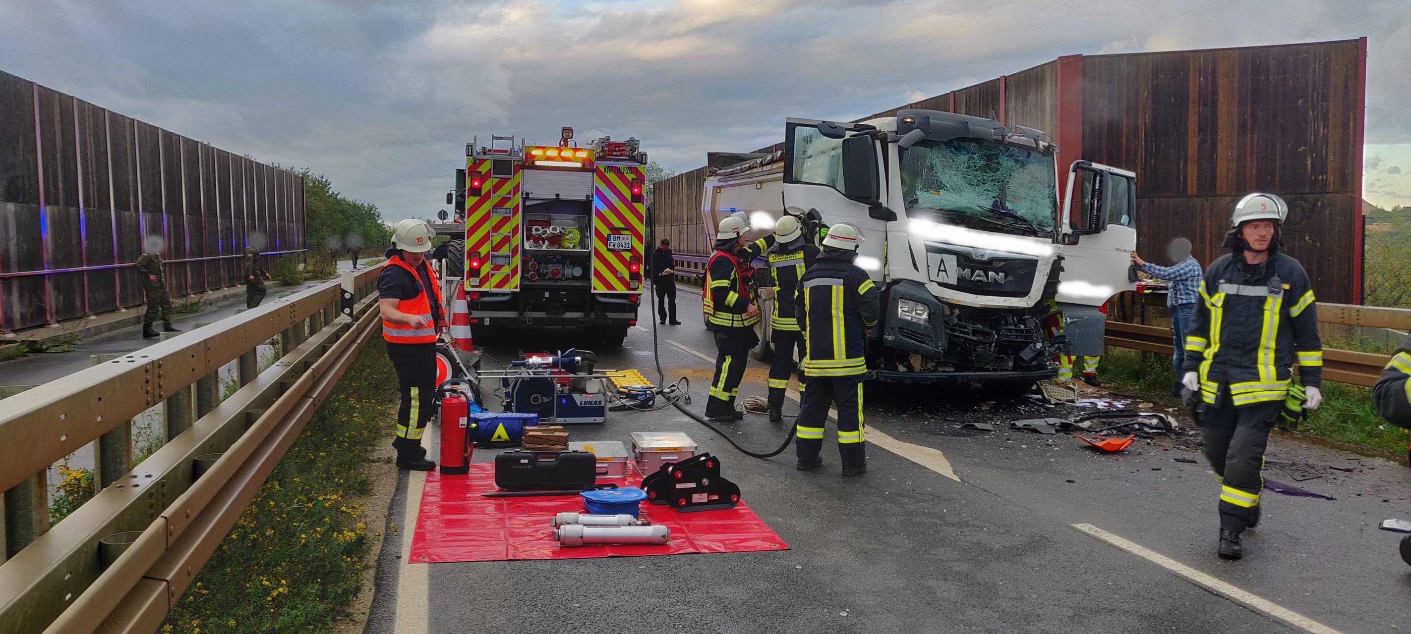 B477: Sperrung dauerte bis in den späten Abend