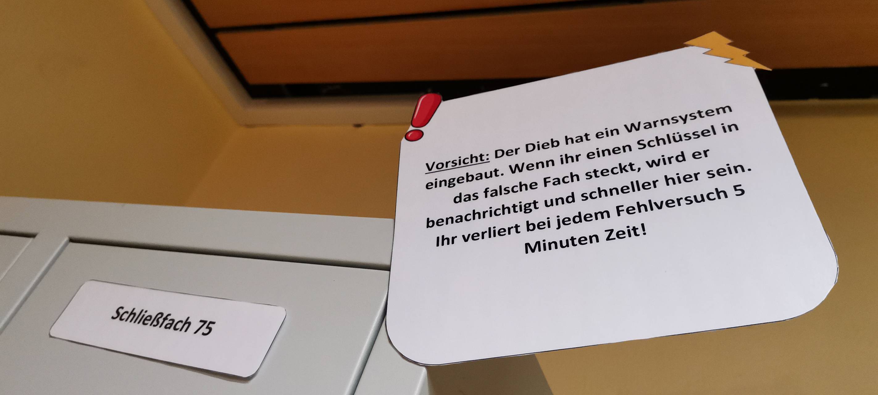 Escape Room am Erftgymnasium
