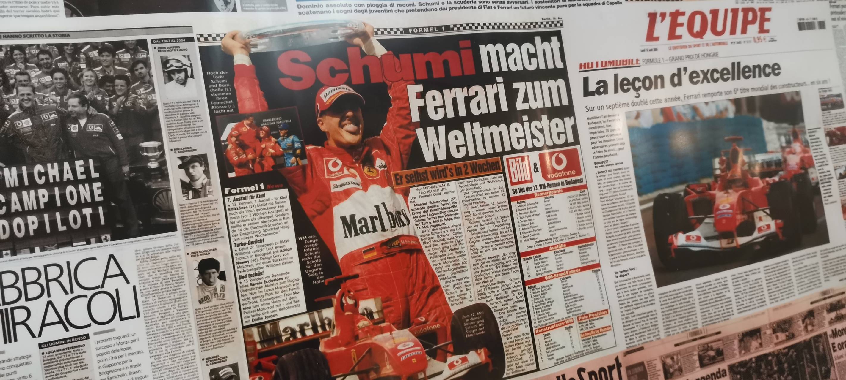 25. Jubiläum - Schumis erster WM-Titel