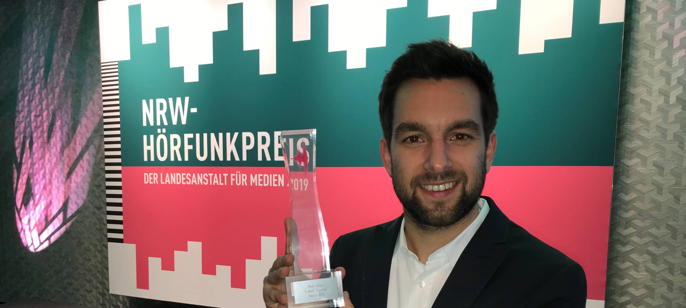 Lukas Hamels gewinnt NRW-Hörfunkpreis