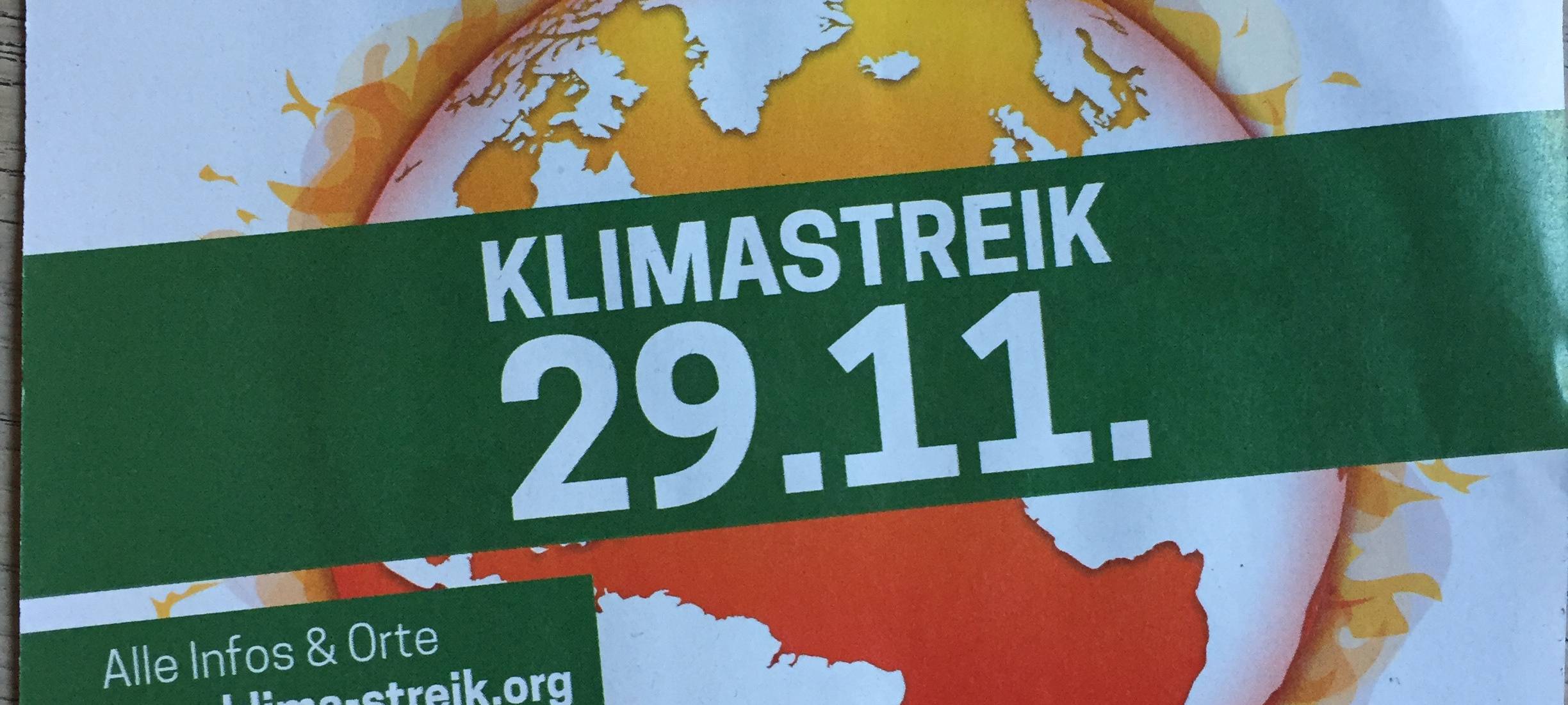 Klima-Demo ohne Zwischenfälle