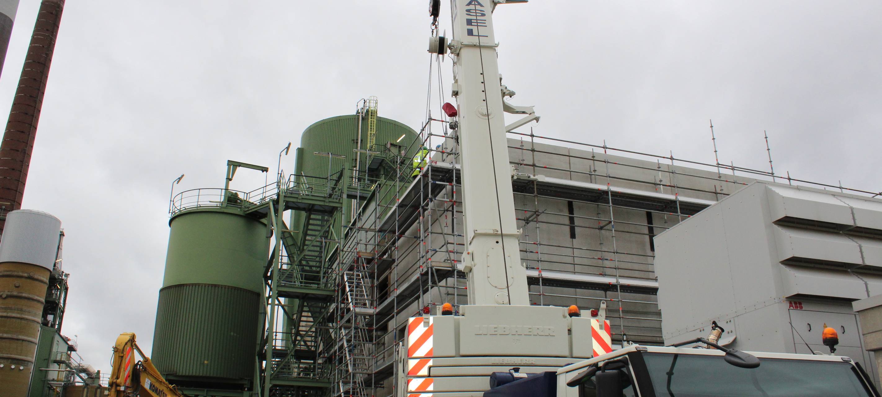 Sauberer und leiser - Shell baut neues Kraftwerk in Godorf