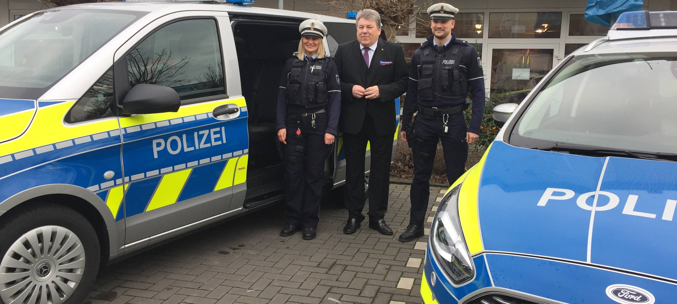 Neue Streifenwagen für die Polizei