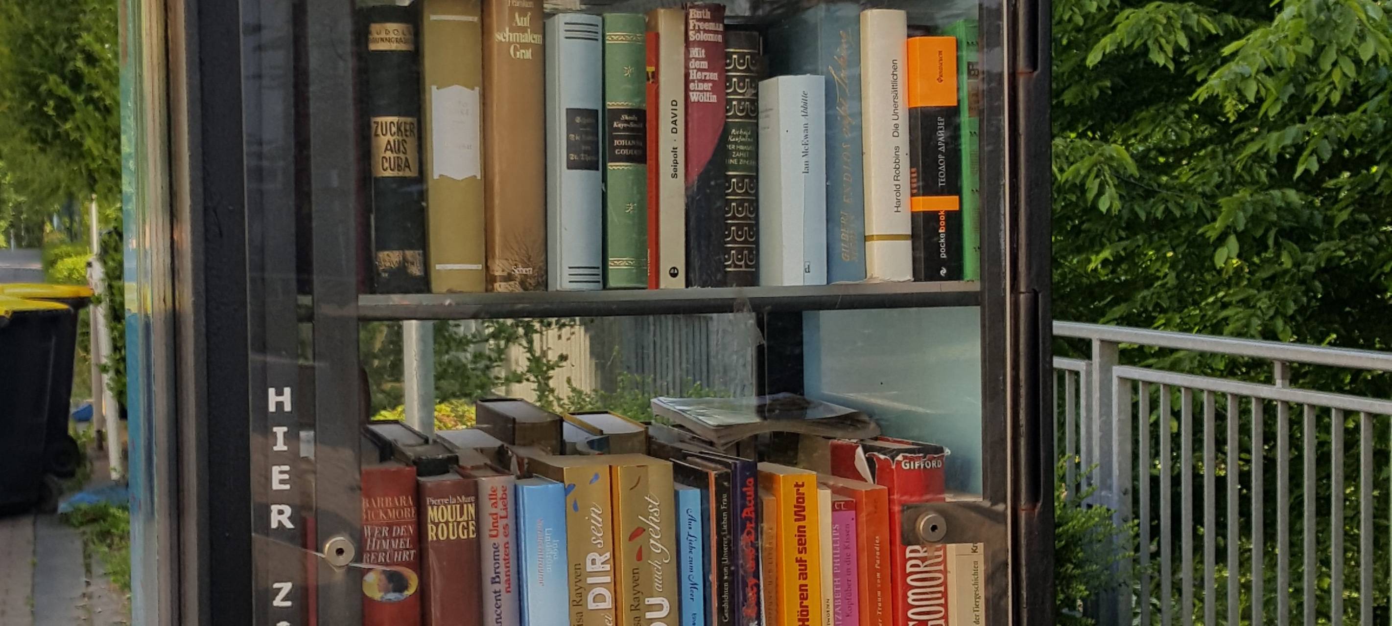 Bergheim: Bücherschrank ist an attraktiveren Ort umgezogen