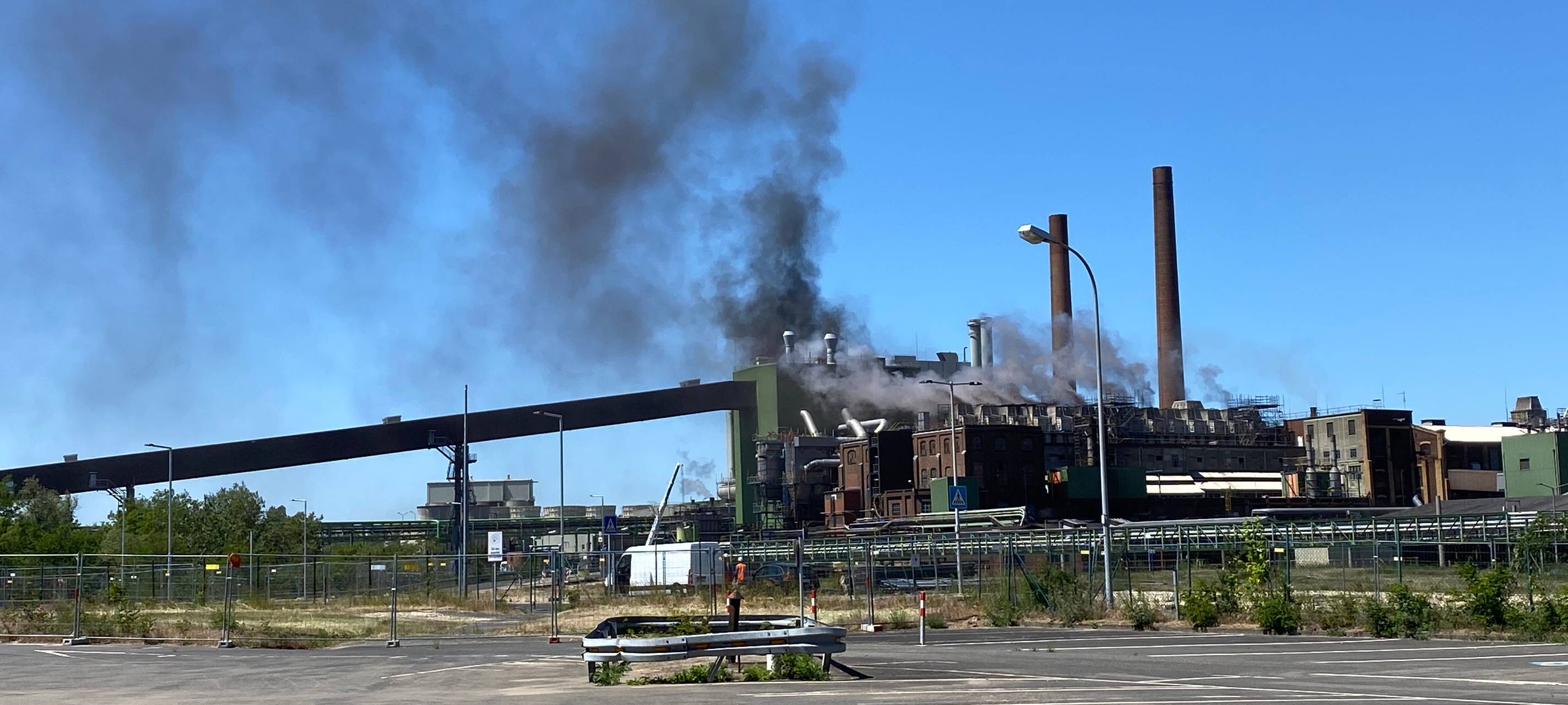Brand bei RWE Power in Frechen gelöscht
