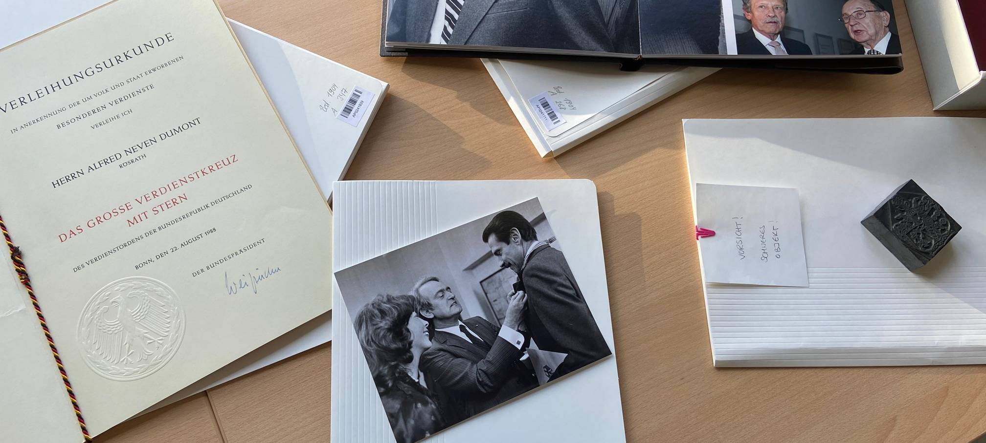 Nachlass Alfred Neven DuMonts kommt ins Historische Archiv