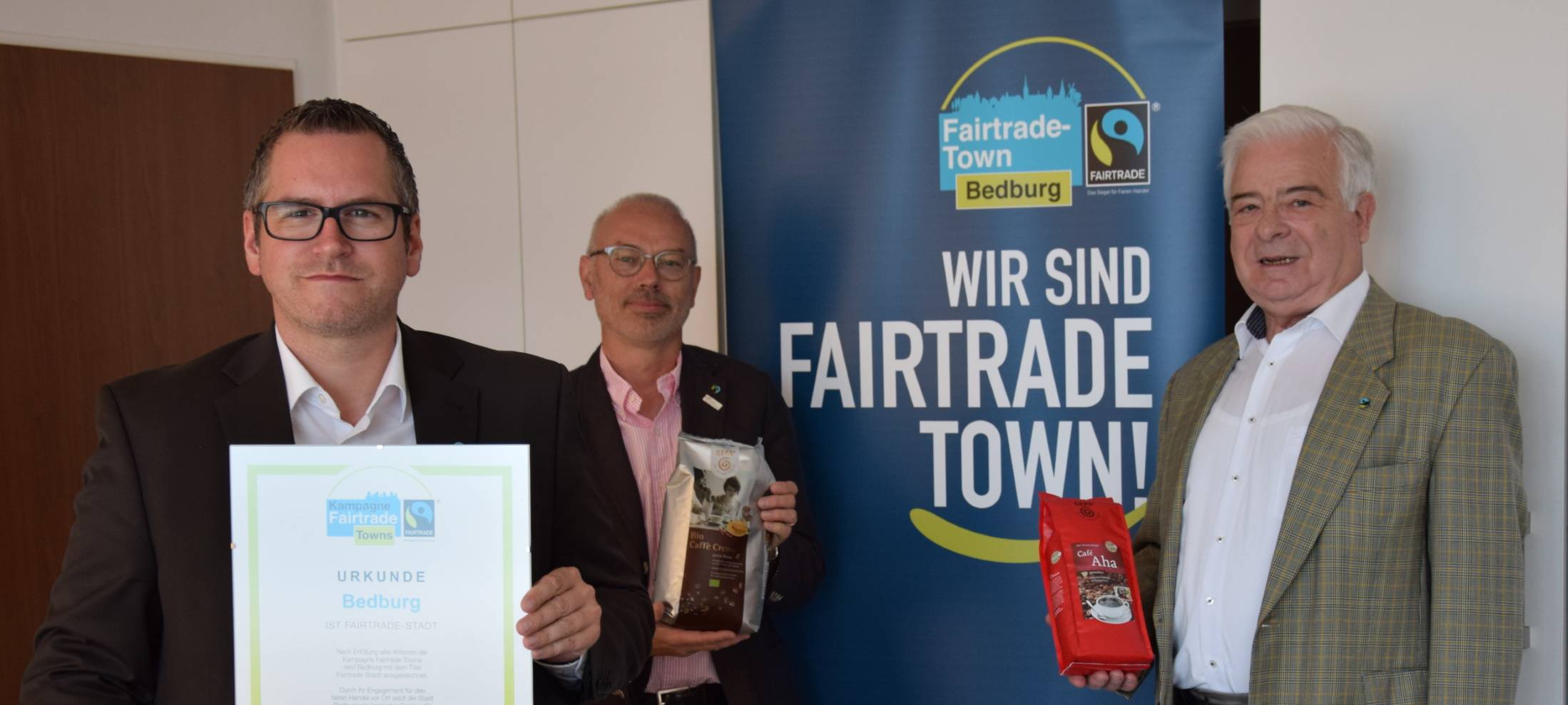 Bedburg ist jetzt Fairtrade-Stadt