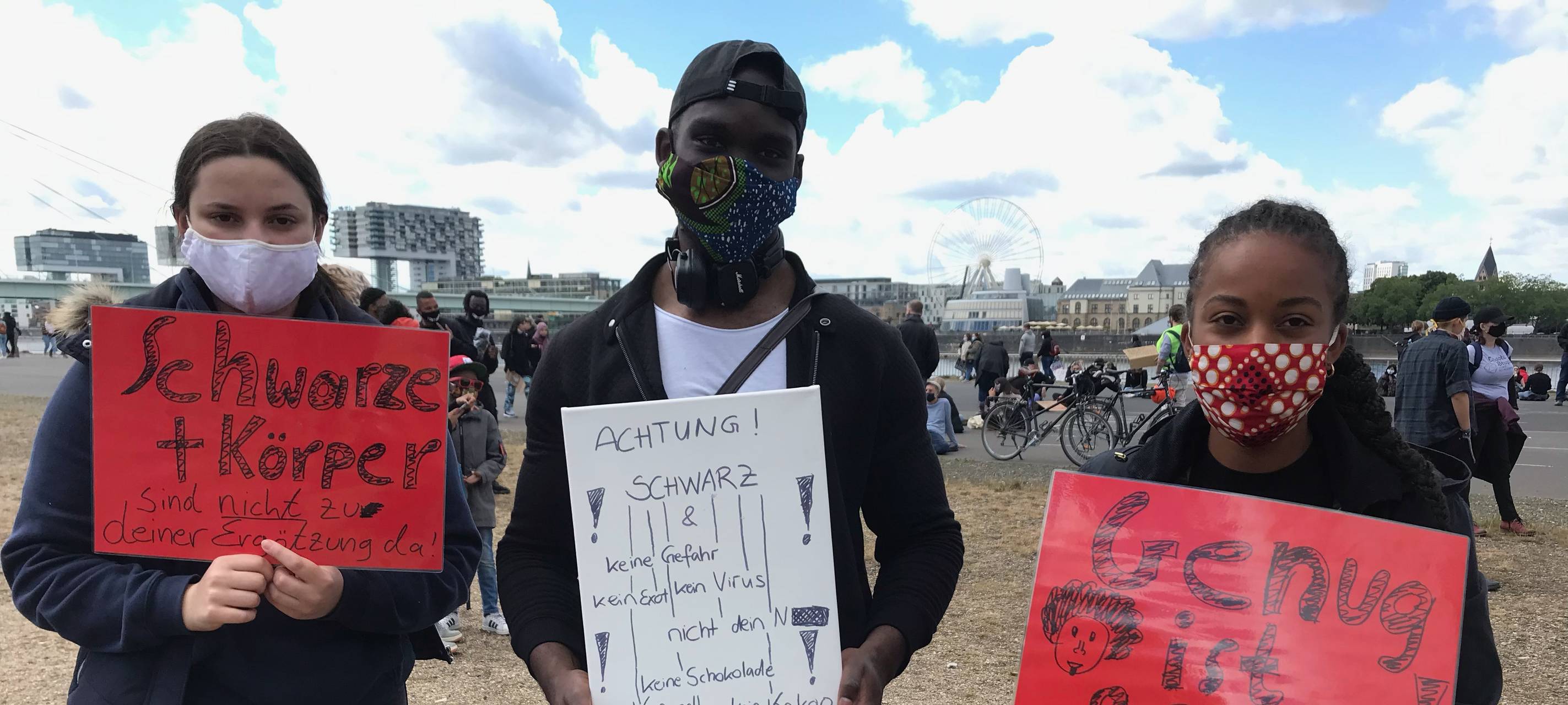 Köln: 10.000 Menschen bei Anti-Rassismus-Demo
