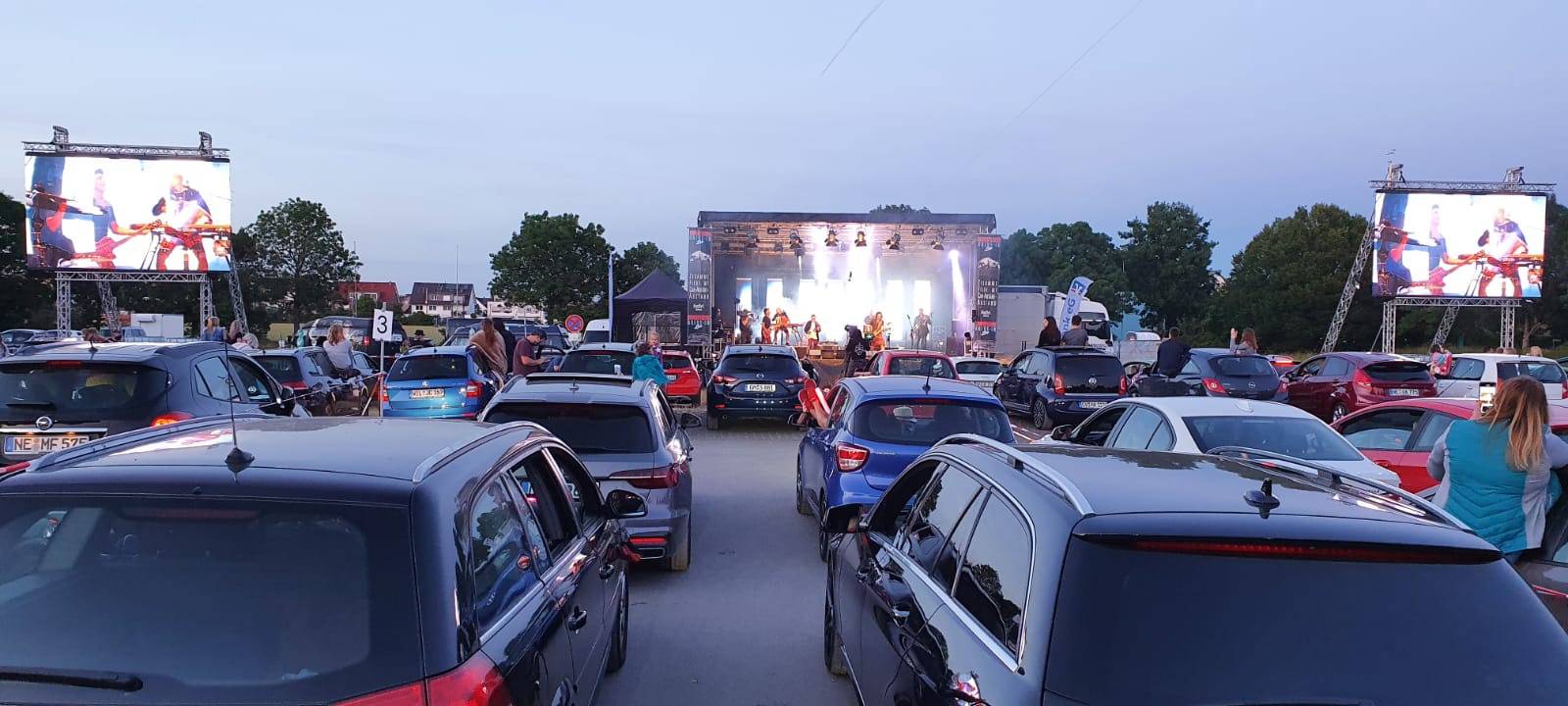 Bergheim-Niederaußem: Drive-In-Konzerte starten