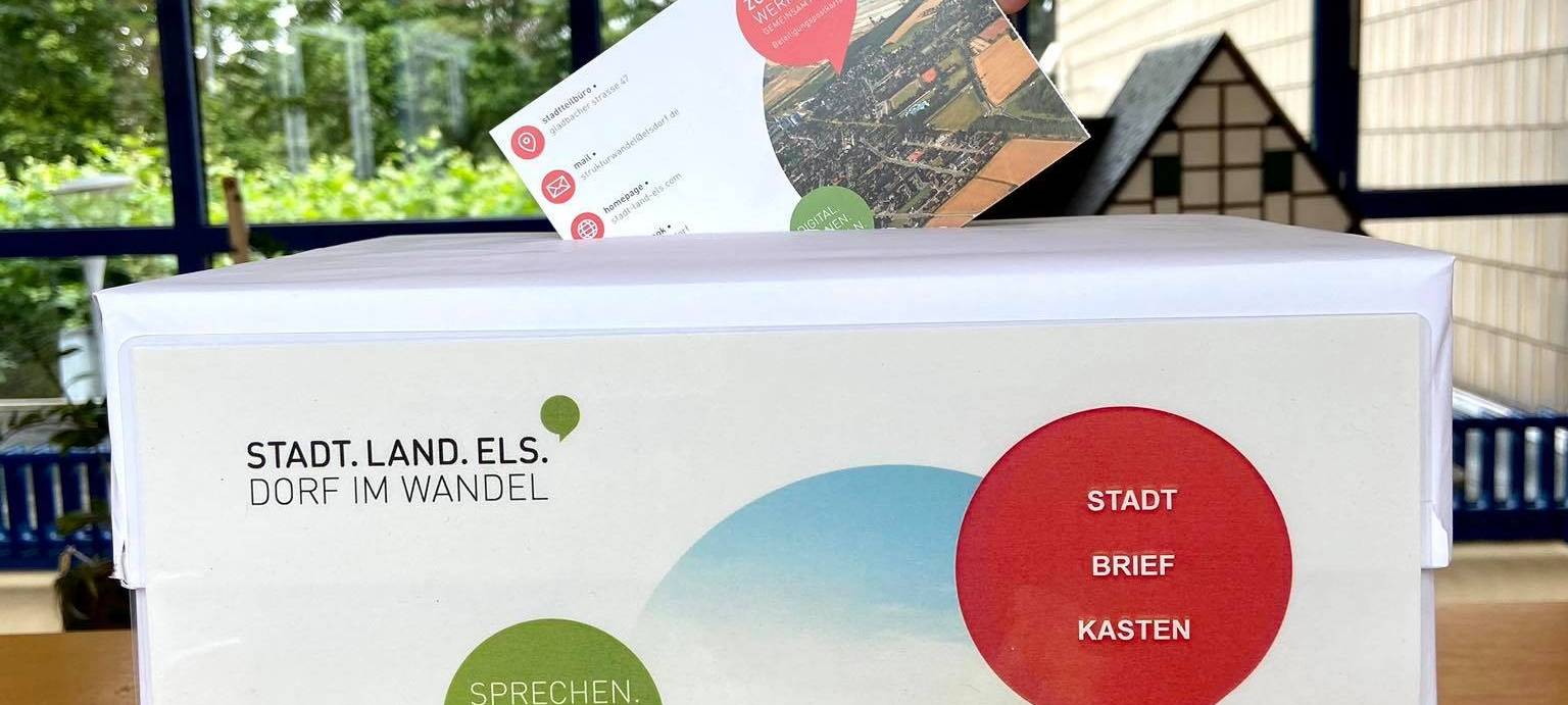 Elsdorf: Postkartenaktion für die Zukunft der Stadt