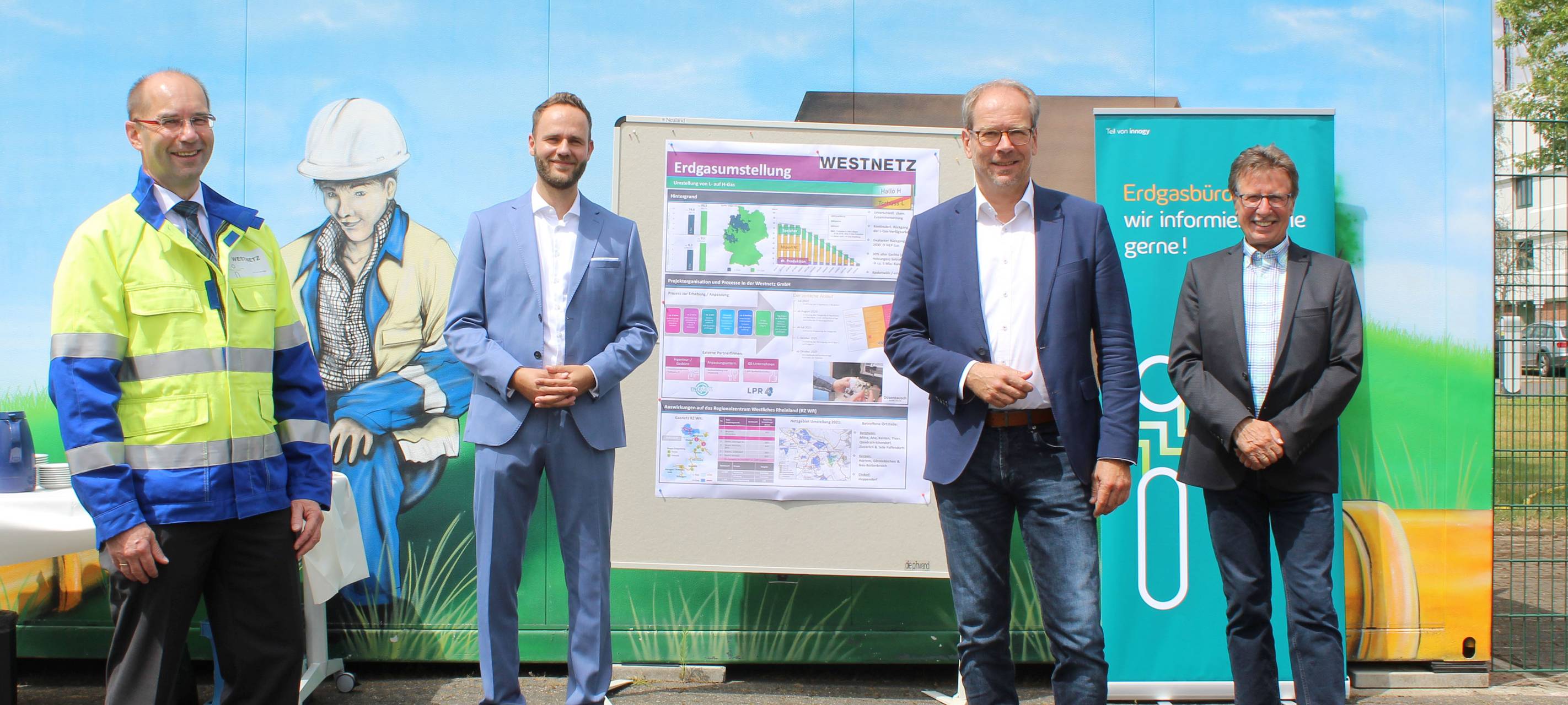 Bergheim/Elsdorf/Kerpen: Vorbereitung für Erdgasumstellung