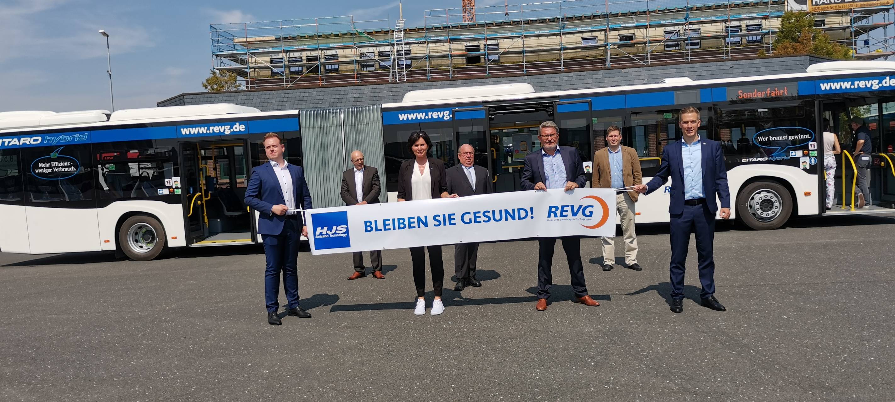 Rhein-Erft: Spuckschutz in Bussen