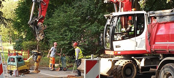 Frechen: Kein Blindgänger im Erdreich - Sperrung bleibt