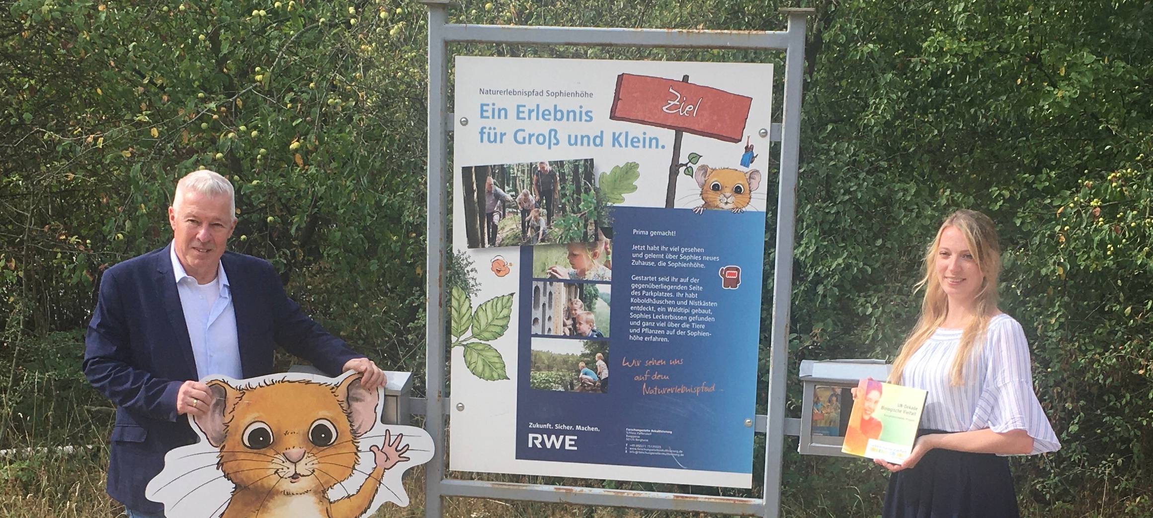 Elsdorf: Auszeichnung für Naturerlebnispfad Sophienhöhe
