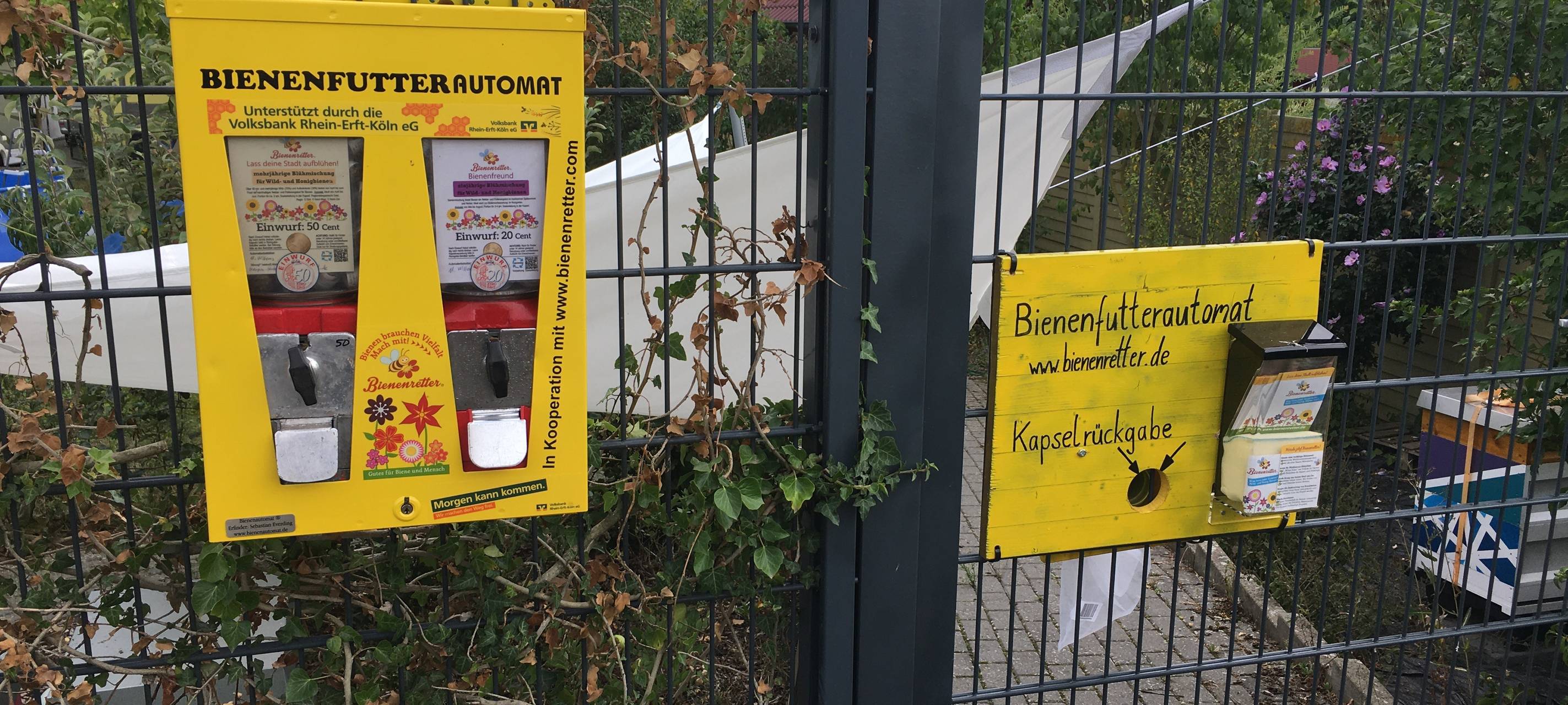 Kerpen: Bienenfutterautomat in Betrieb