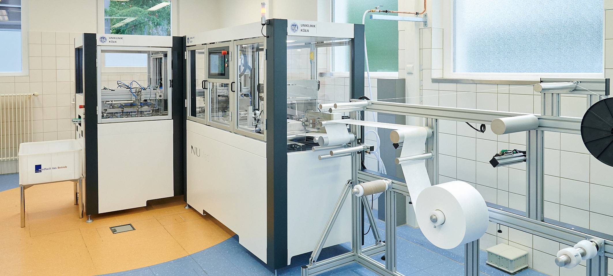 Köln: Uniklinik produziert eigene Masken