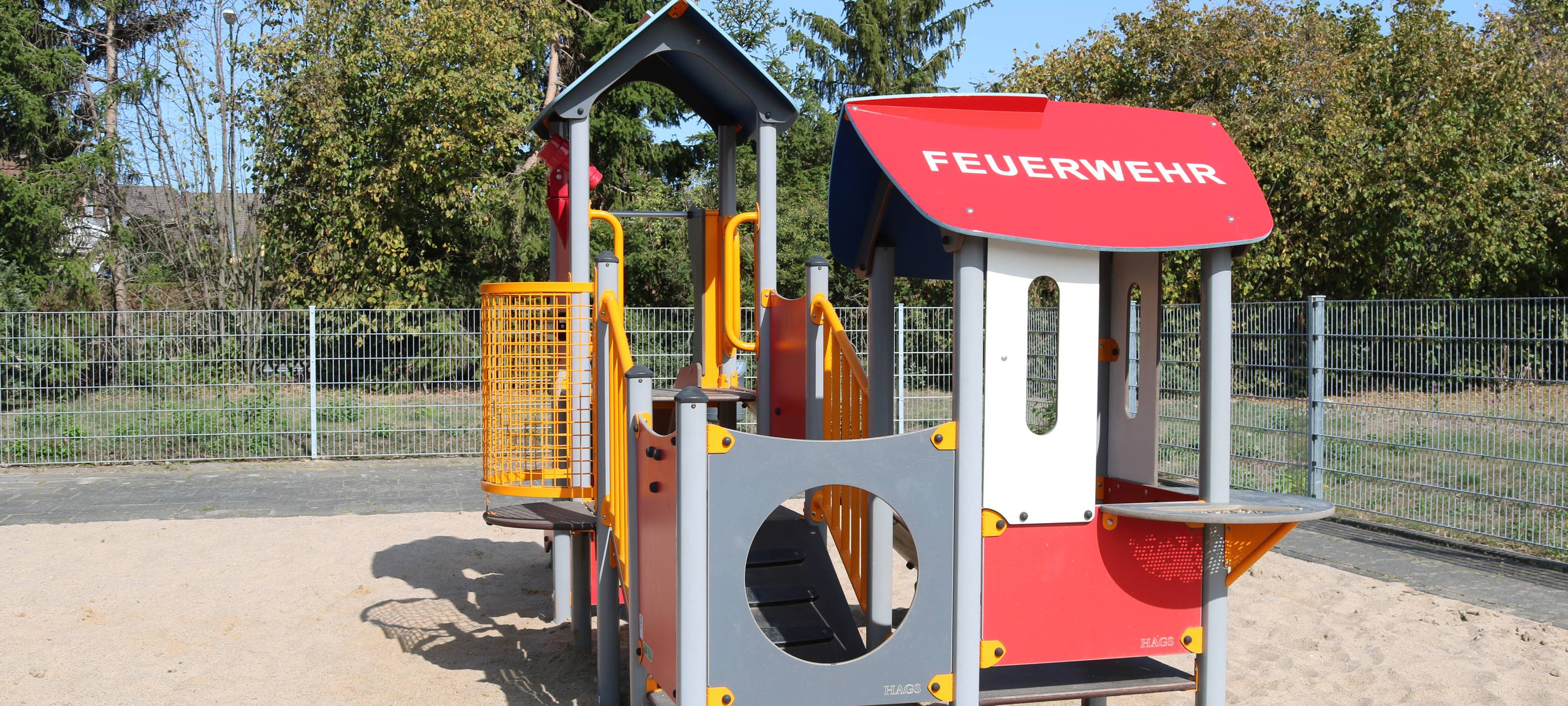 Wesseling: Neuer Feuerwehrspielplatz eröffnet
