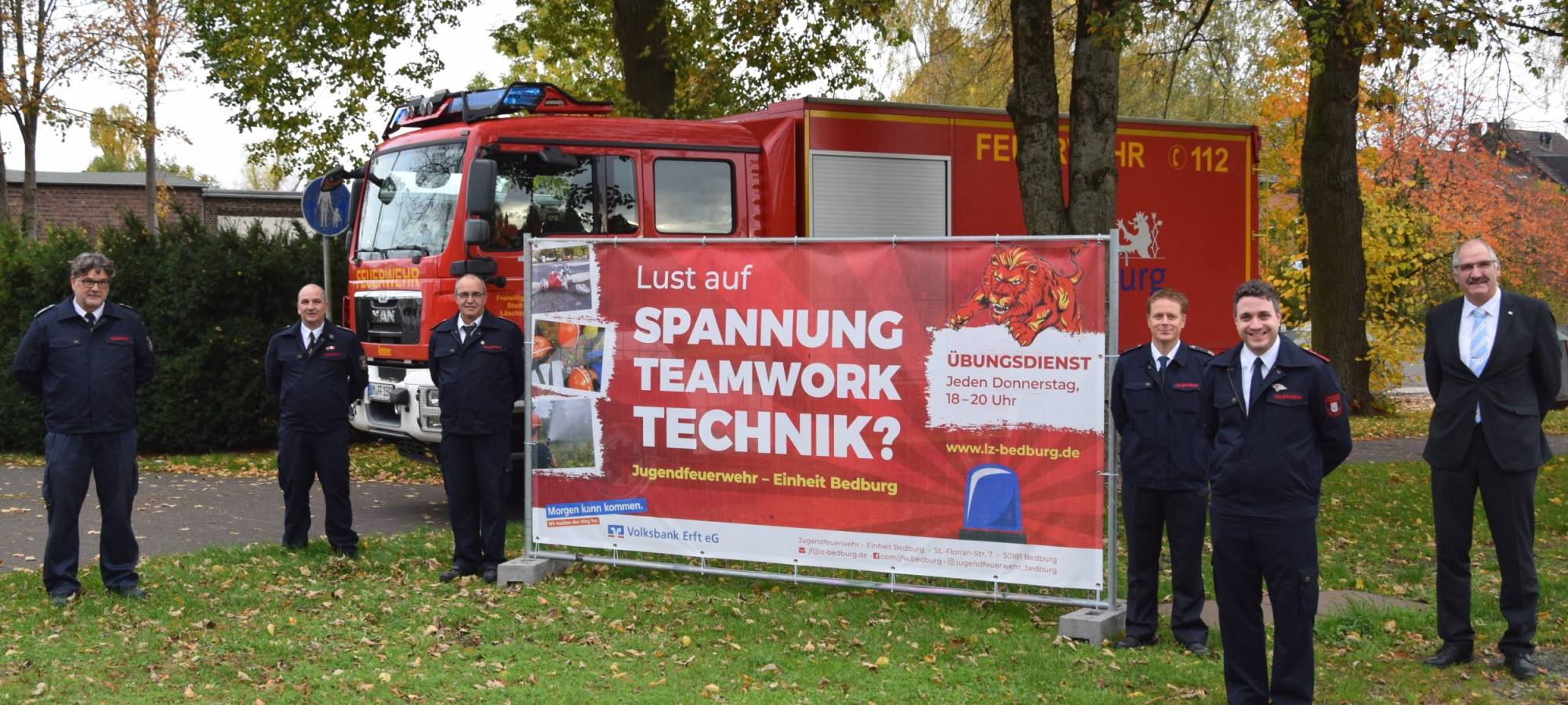 Bedburg: Werbung für die Jugendfeuerwehr