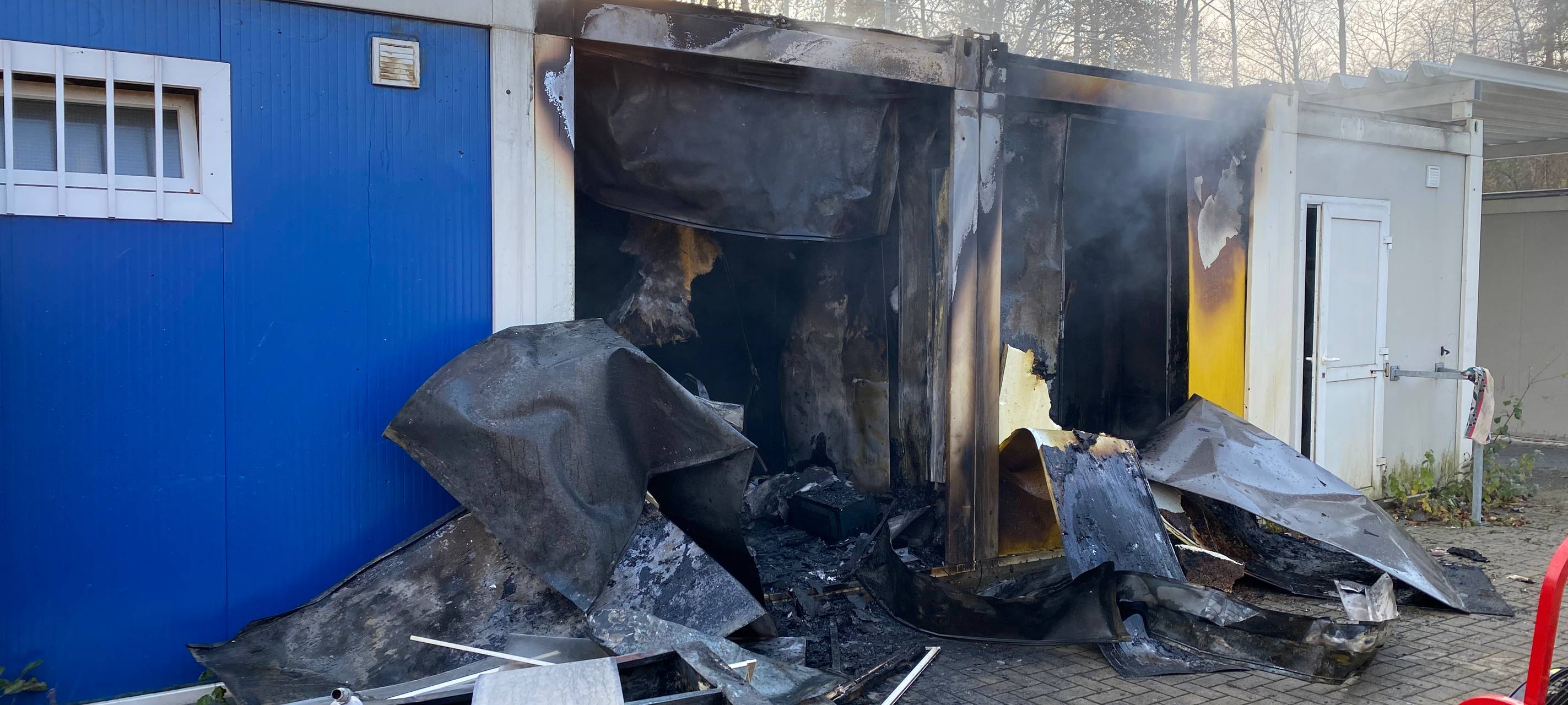 Frechen: Ermittlungen nach Brand in Asylunterkunft
