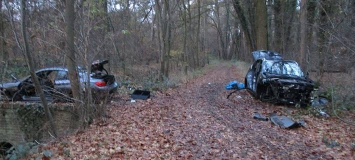 Erftstadt: Geklaute Autos im Wald