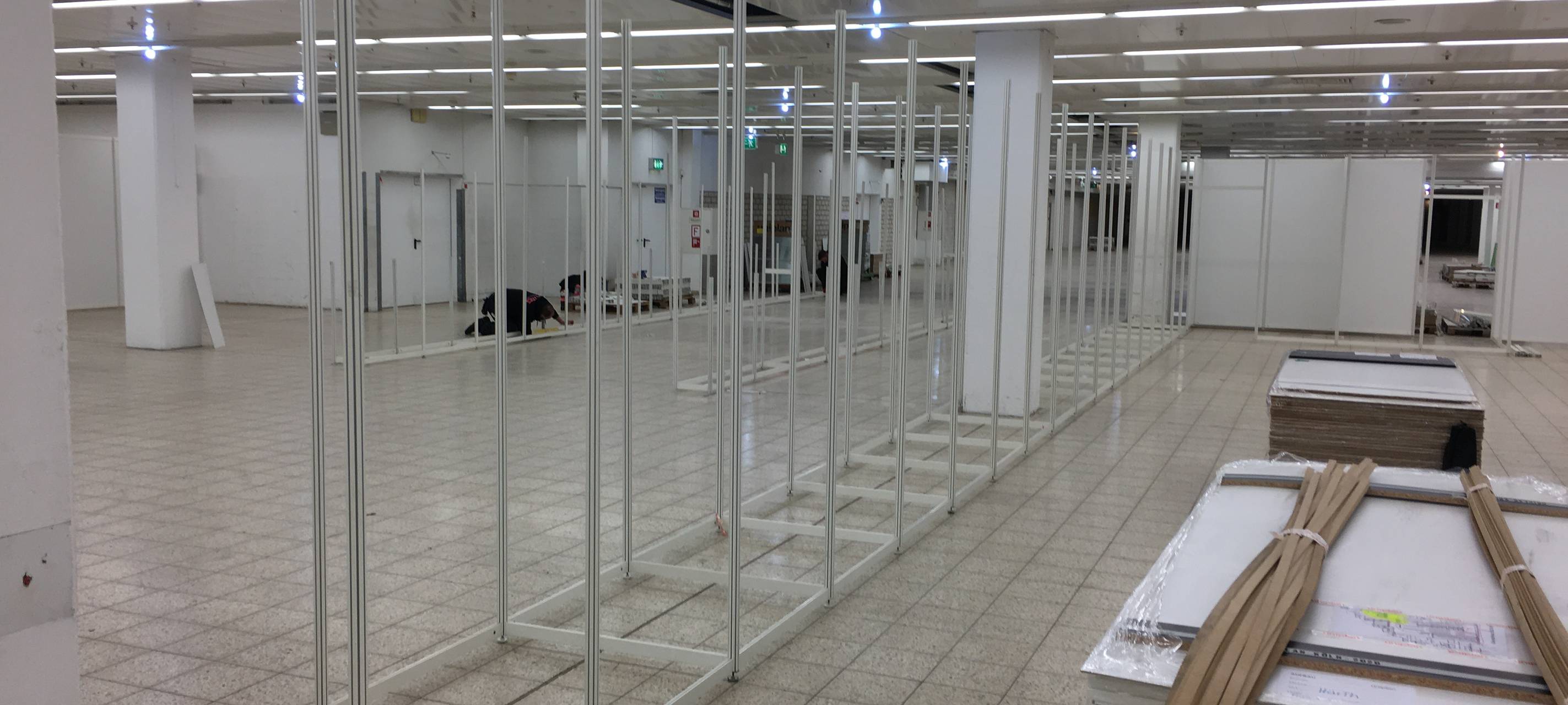 Hürth: Impfzentrum Ende der Woche fertig