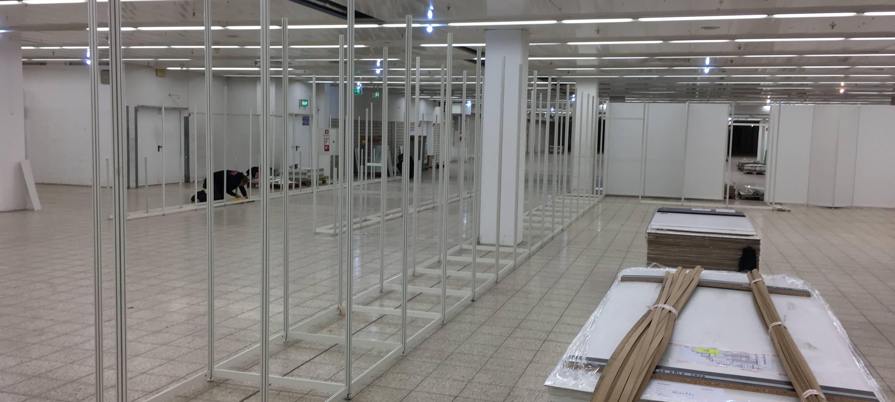 Hürth: Impfzentrum Ende der Woche fertig