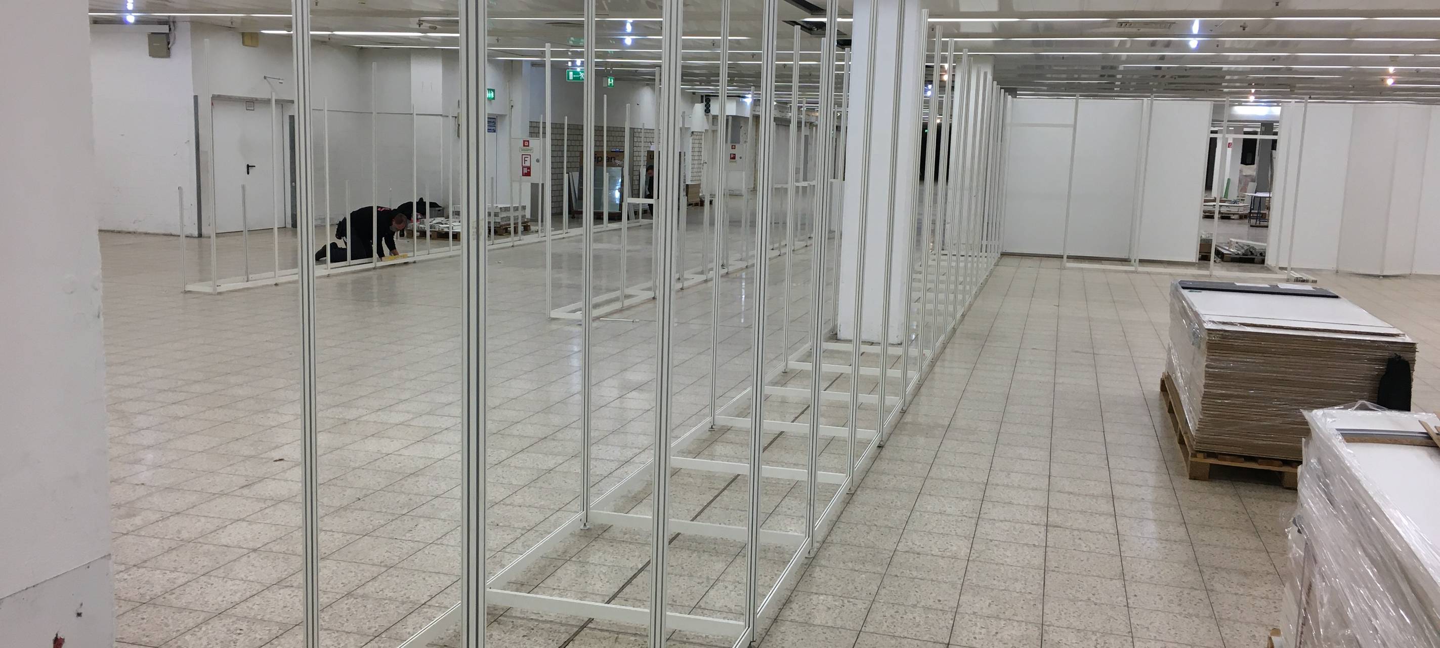 Hürth: Impfzentrum Ende der Woche fertig