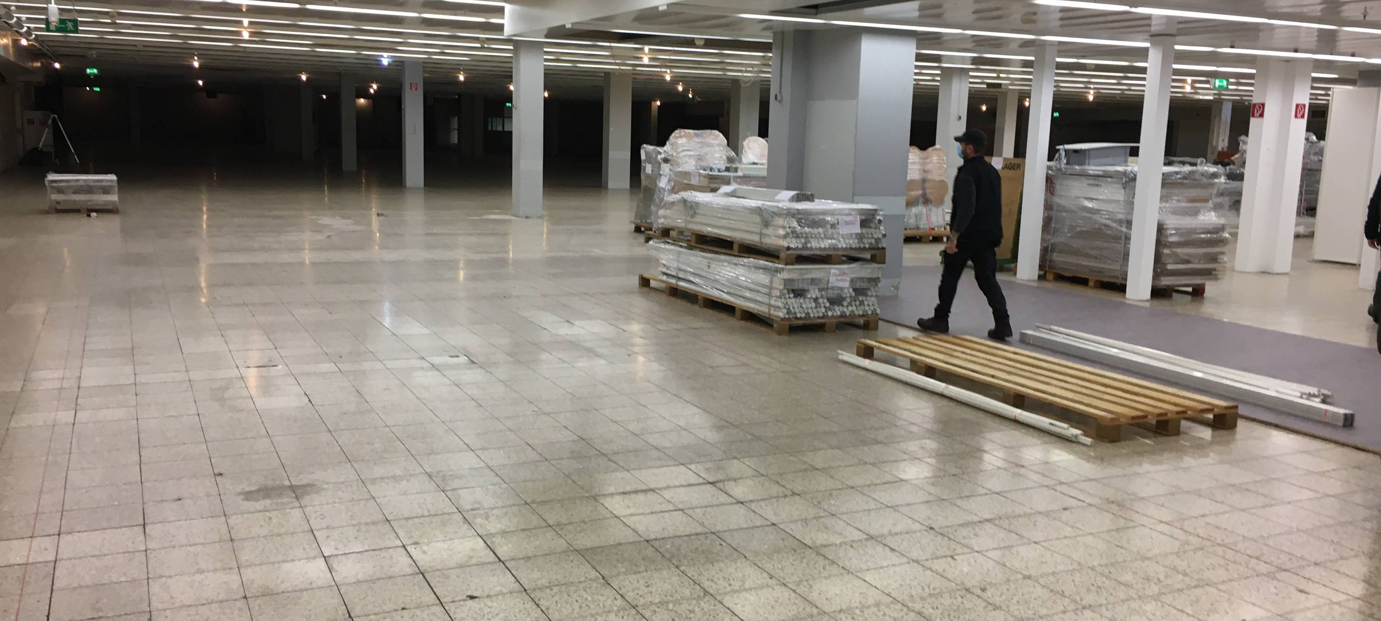 Hürth: Impfzentrum Ende der Woche fertig