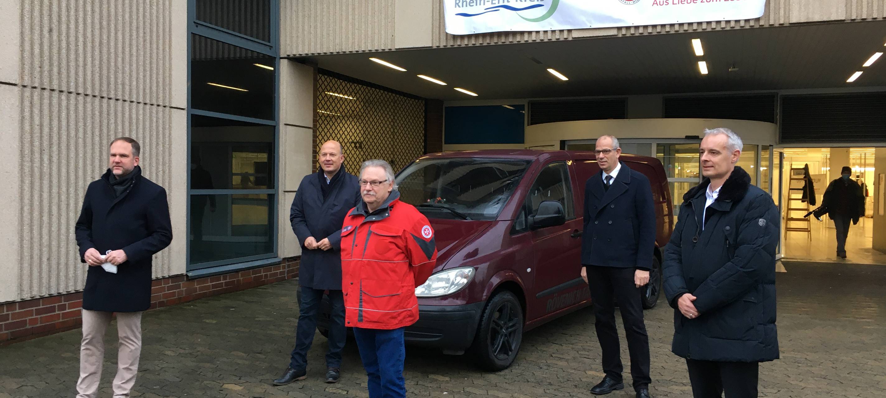 Hürth: Impfzentrum Ende der Woche fertig